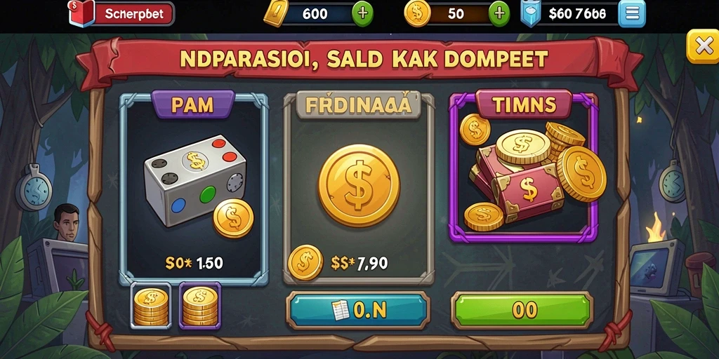 Sistem hadiah menarik yang memotivasi untuk bermain.