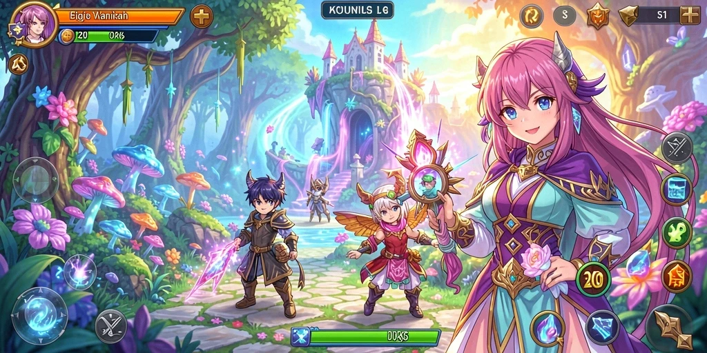Screenshot menampilkan berbagai senjata yang bisa dipilih.