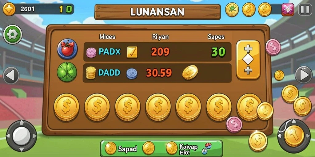Fitur sosial untuk berinteraksi dengan teman.