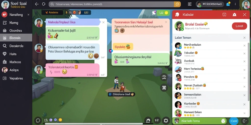 Momen seru saat menyelesaikan tantangan sulit.