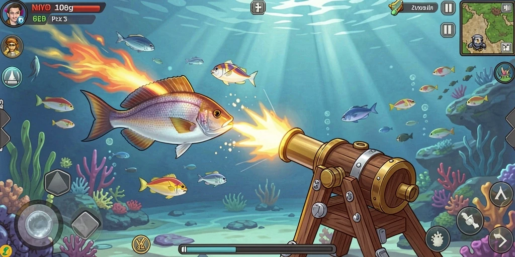 Momen seru saat bermain multiplayer dengan teman-teman.