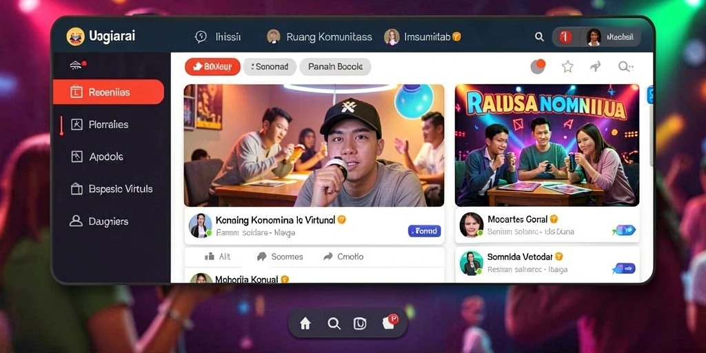 Tangkapan layar menampilkan fitur multiplayer yang seru.