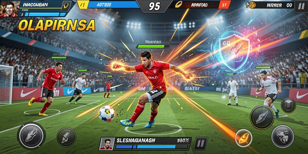 Gameplay seru saat berkompetisi di level tinggi.
