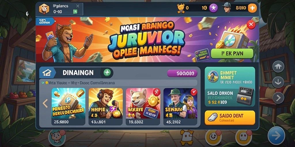 Interaksi pengguna dalam leaderboard yang kompetitif.